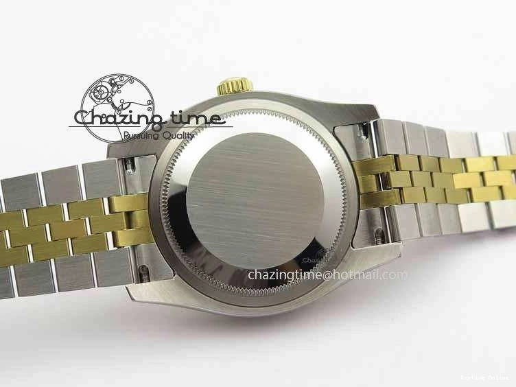 0521 DateJust 116234 SS YG BP Best Edition Gray Dial Diam Markers On SS YG Bracelet SA ZipUp 3745
